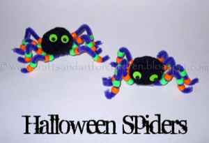 Non-Spooky Spider Craft for Kids