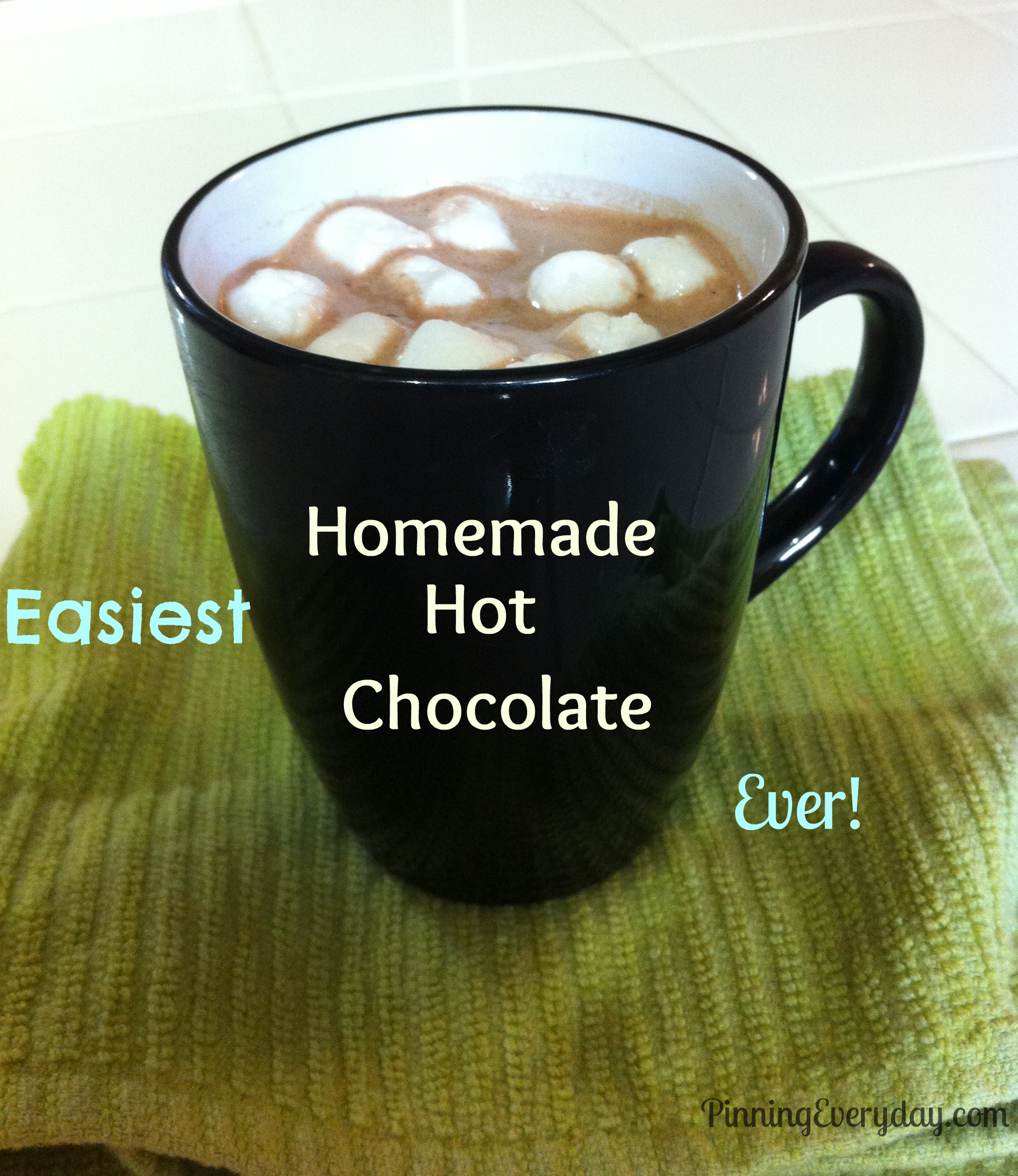 What is an easy hot chocolate recipe?